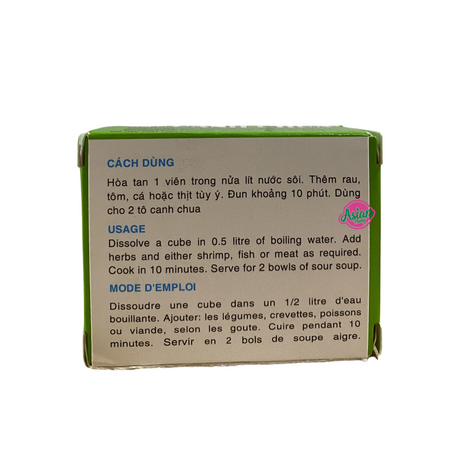 Bao Long Canh Chua Seasoning 75g Back