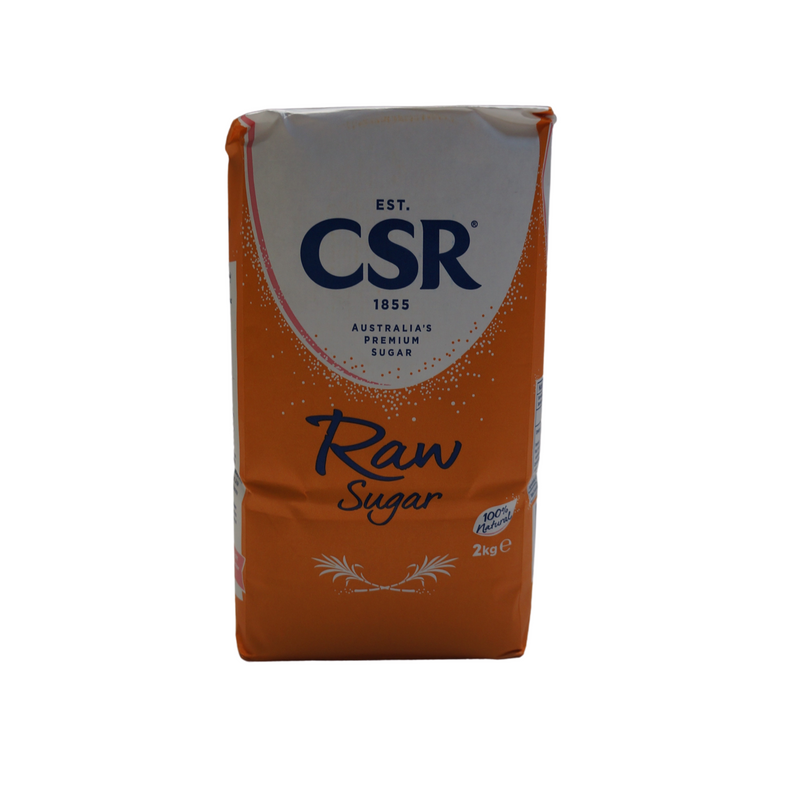 CSR Raw Sugar 2kg Front