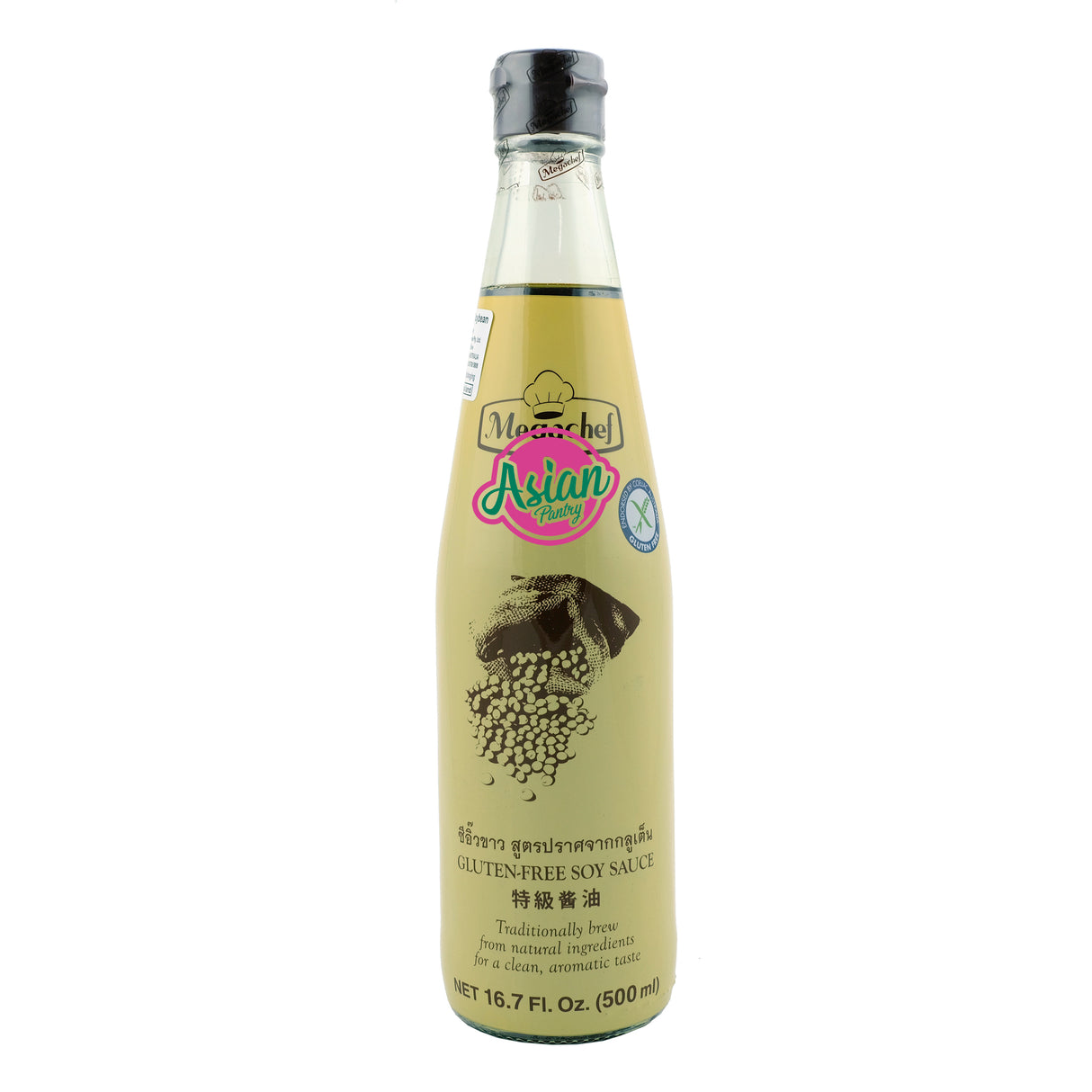 Megachef Gluten-Free Soy Sauce 500ml Front