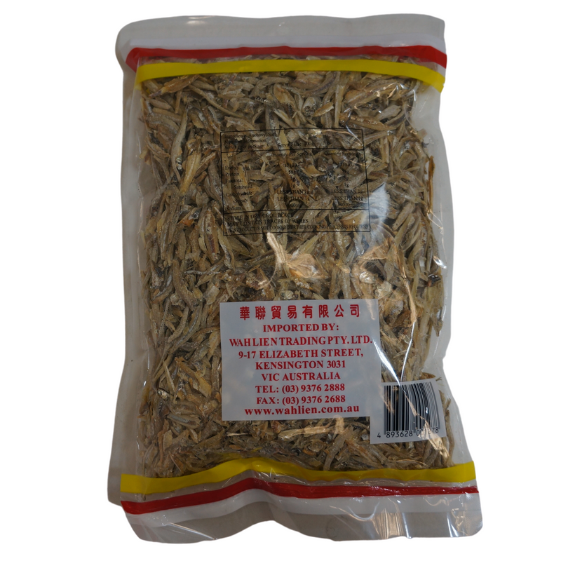 Goldfish Brand Dried Anchovy 500g Back