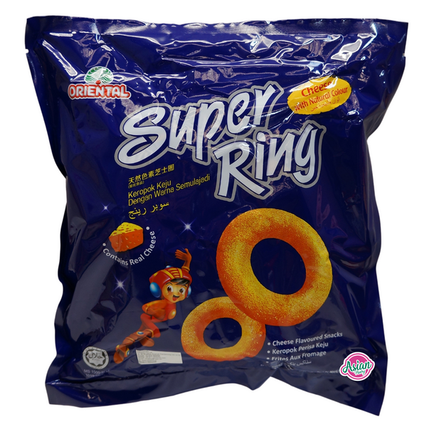 SUPER RING Cheese Flavored Snack Recommended by BLACKPINK 10 Packs x 60g