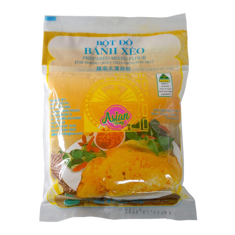 Rooster Banh Xeo Flour 340g Front