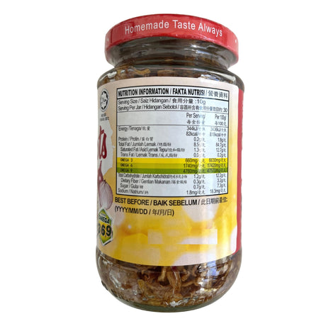 Heng's Shallots in Canola oil 300g Back
