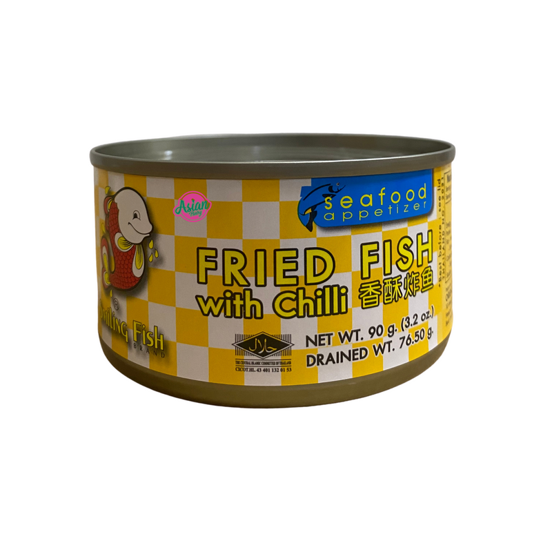 Smiling Fish Fried Fish with Chilli 90g Front