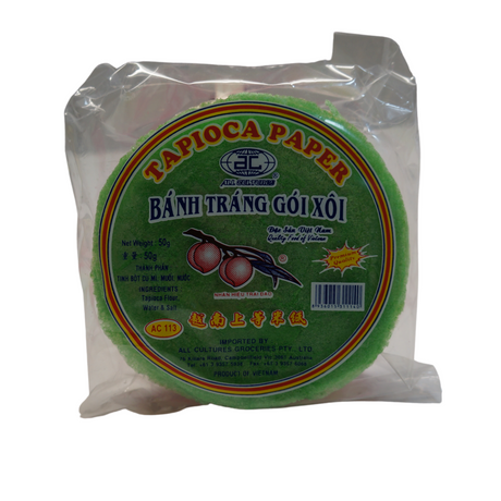All Cultures Tapioca Paper Coloured 50g Front