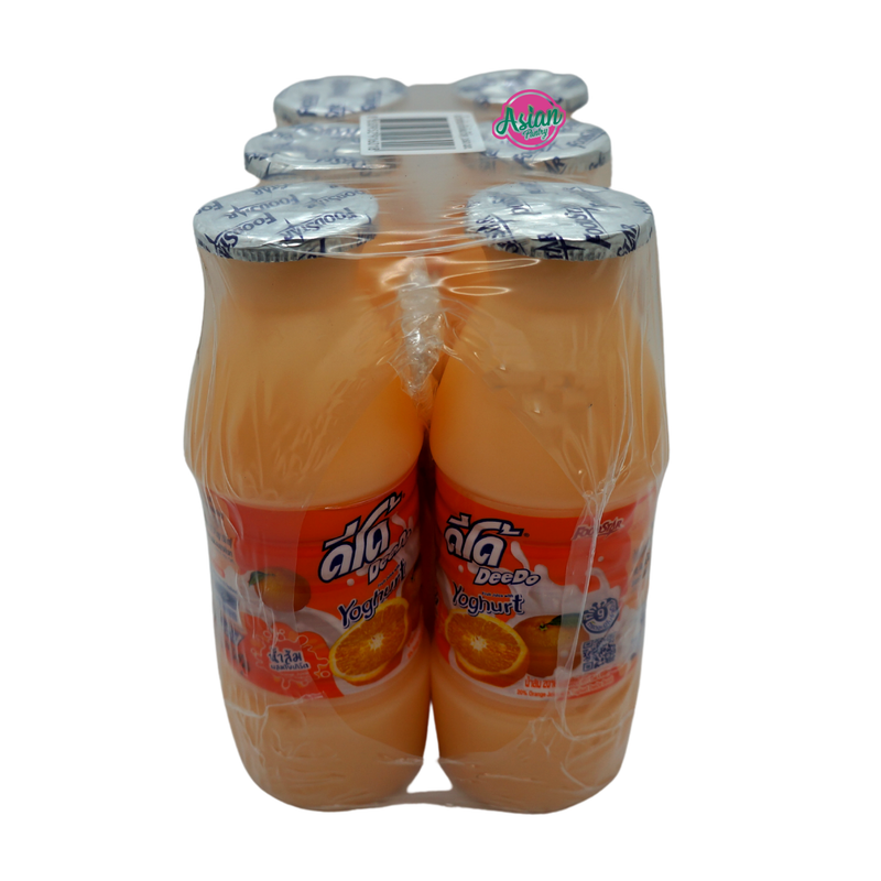 Deedo Yoghurt Drink ORANGE 6pk 900ml Front