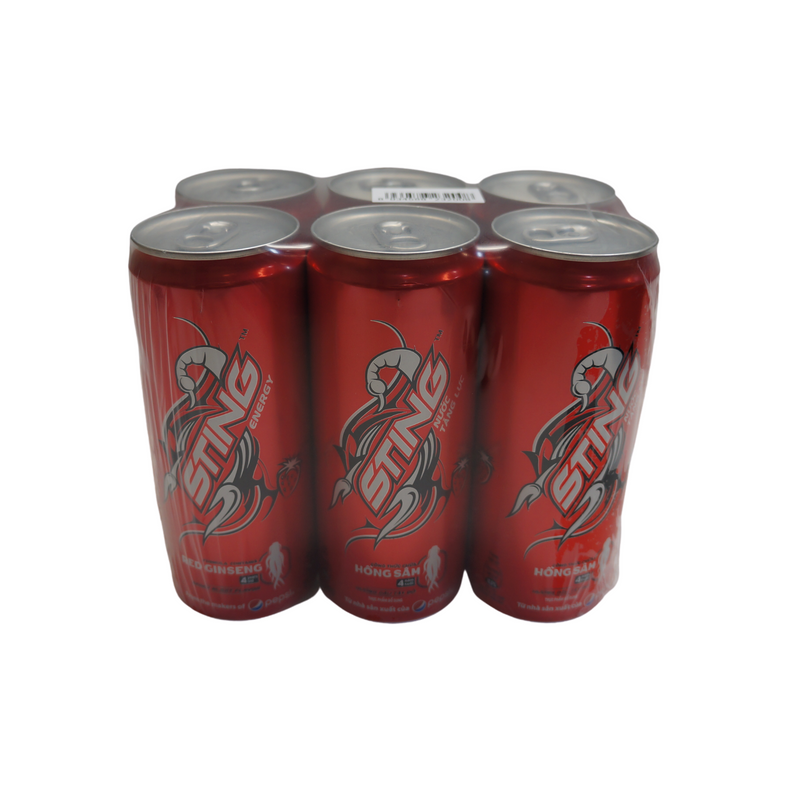 Sting Energy Berry Blast Flavour 6 pack 1980ml Front