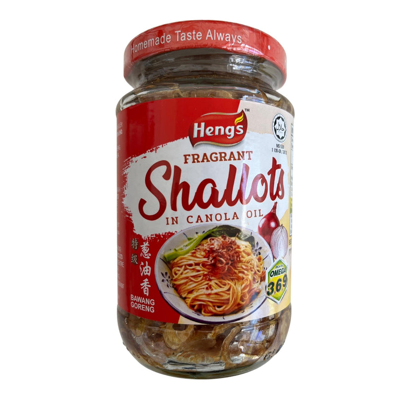 Heng's Shallots in Canola oil 300g Front