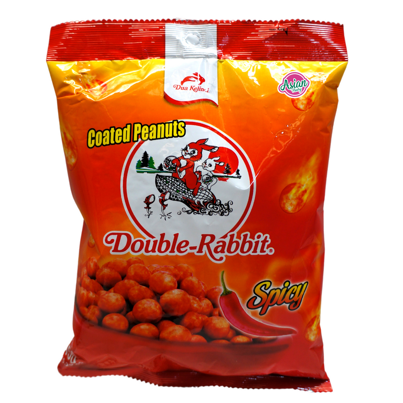 Double Rabbit Coated Peanuts Spicy 150g - Asian Pantry | Asian Grocery