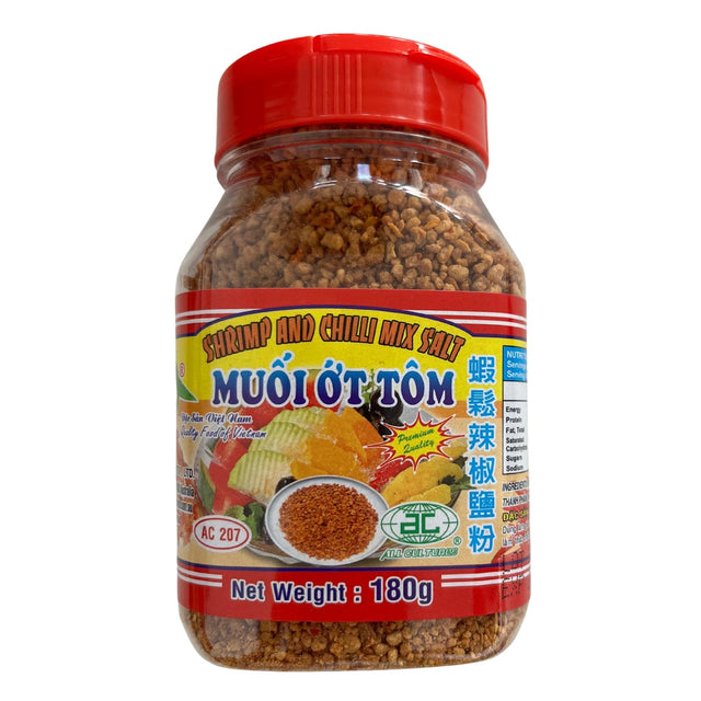 All Cultures Shrimp and Chilli Salt Mix 180g Front