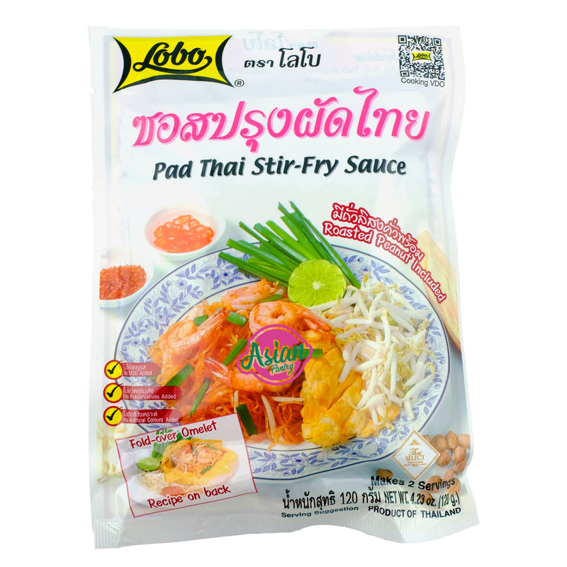 Lobo Pad Thai Stir-Fry Sauce 120g Front