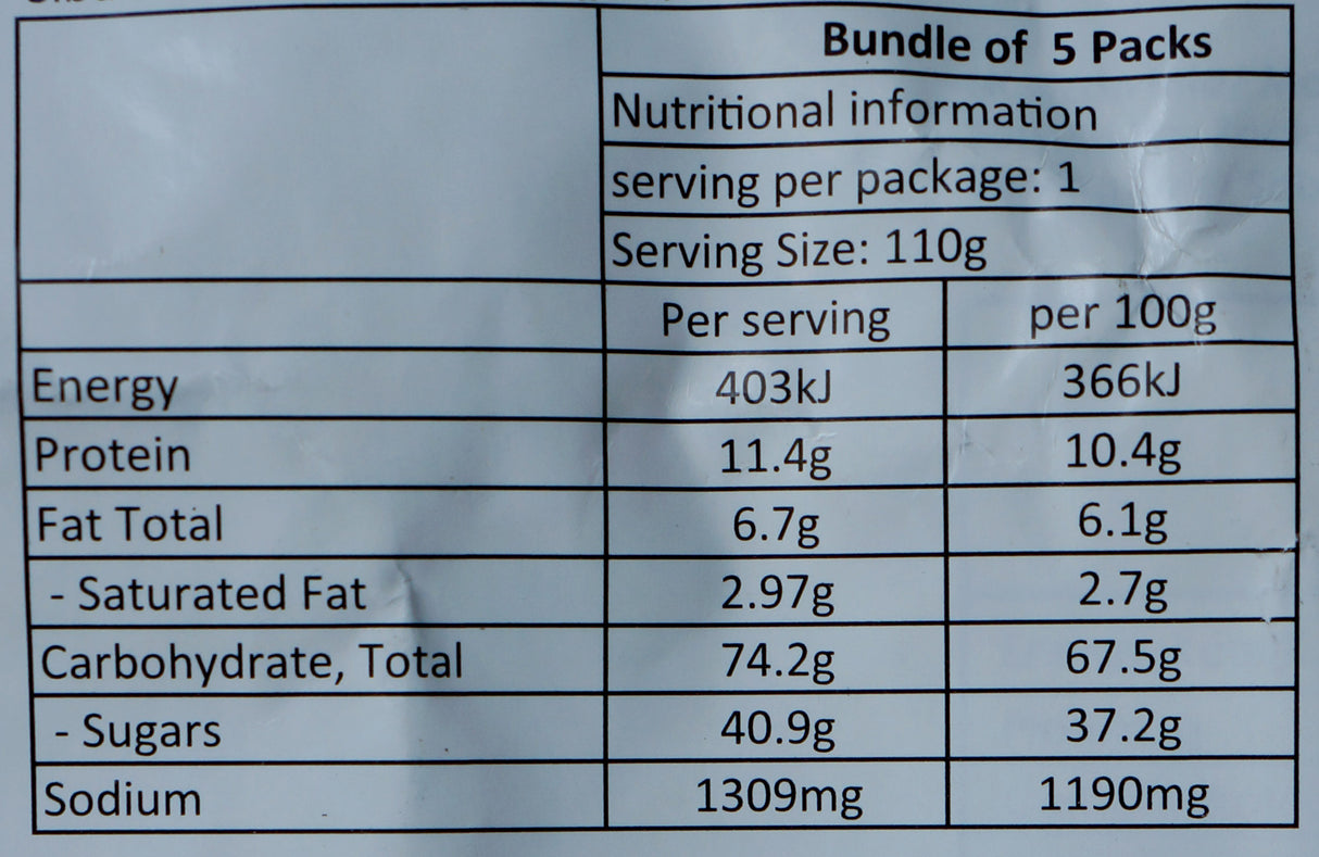 The Kitchen Food Sibu Instant Kampua Dark Soy 550g Back