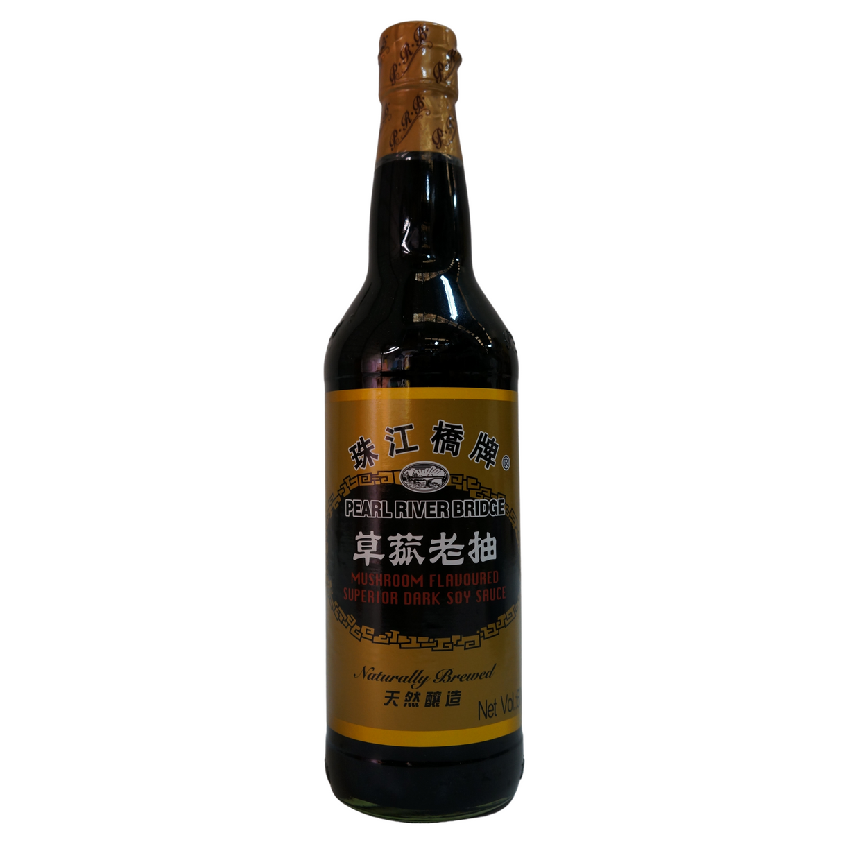 Pearl River Bridge Superior Mushroom Soy Sauce 600ml Front