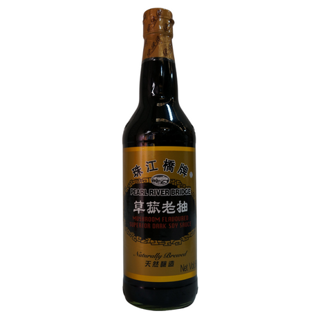 Pearl River Bridge Superior Mushroom Soy Sauce 600ml Front