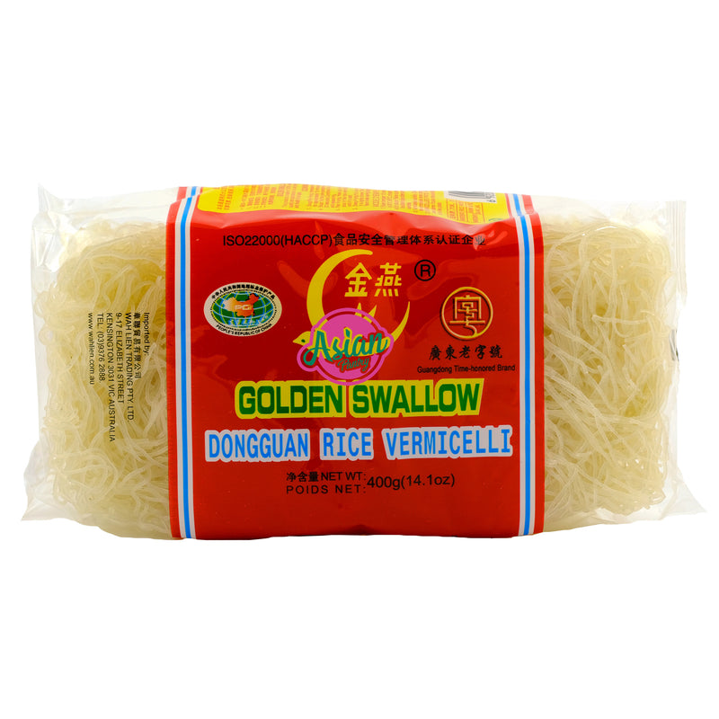 Golden Swallow Rice Vermicelli 400g Front