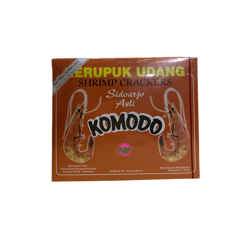 Komodo Shrimp Crackers 500g Front