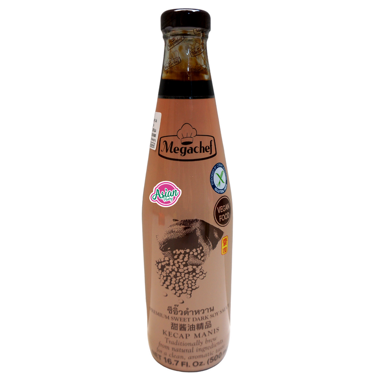 Megachef Vegan Sweet Soy Sauce (Kecap Manis) 500ml Front