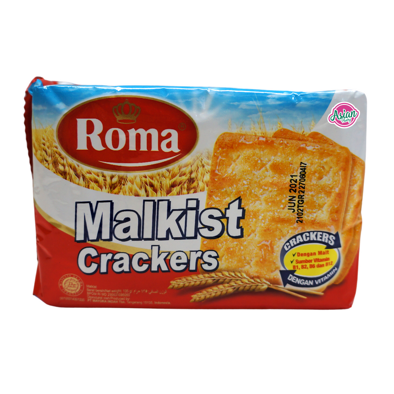 Roma Malkist Crackers 135g Front