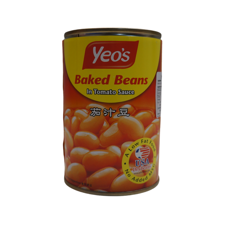 Yeo's Baked Beans in Tomato Sauce 425g Front