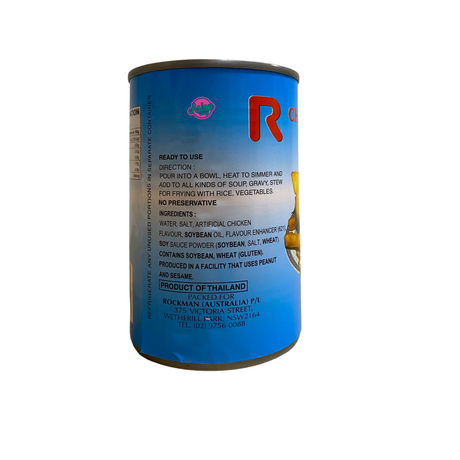 Rockman Chicken Broth 400g Back