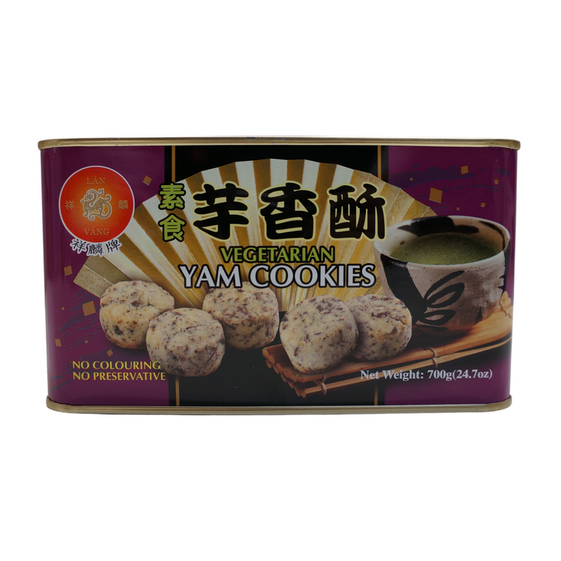 Lan Vang Vegetarian Yam Cookies 700g Front