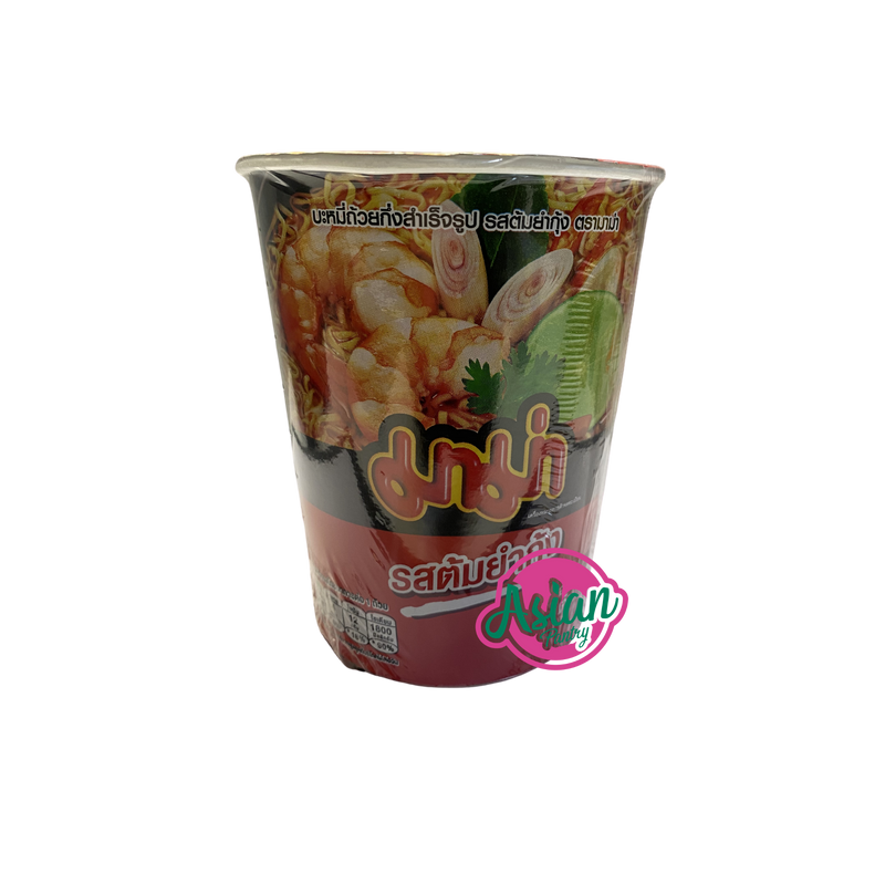 Mama Tom Yum Noodle Cup 60g Front