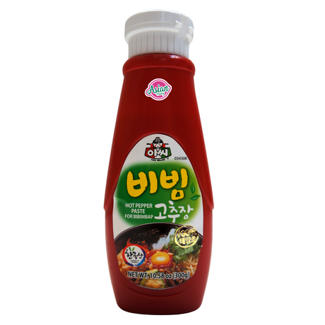 Assi Brand Hot Pepper Paste for Bibimbap 300g Front