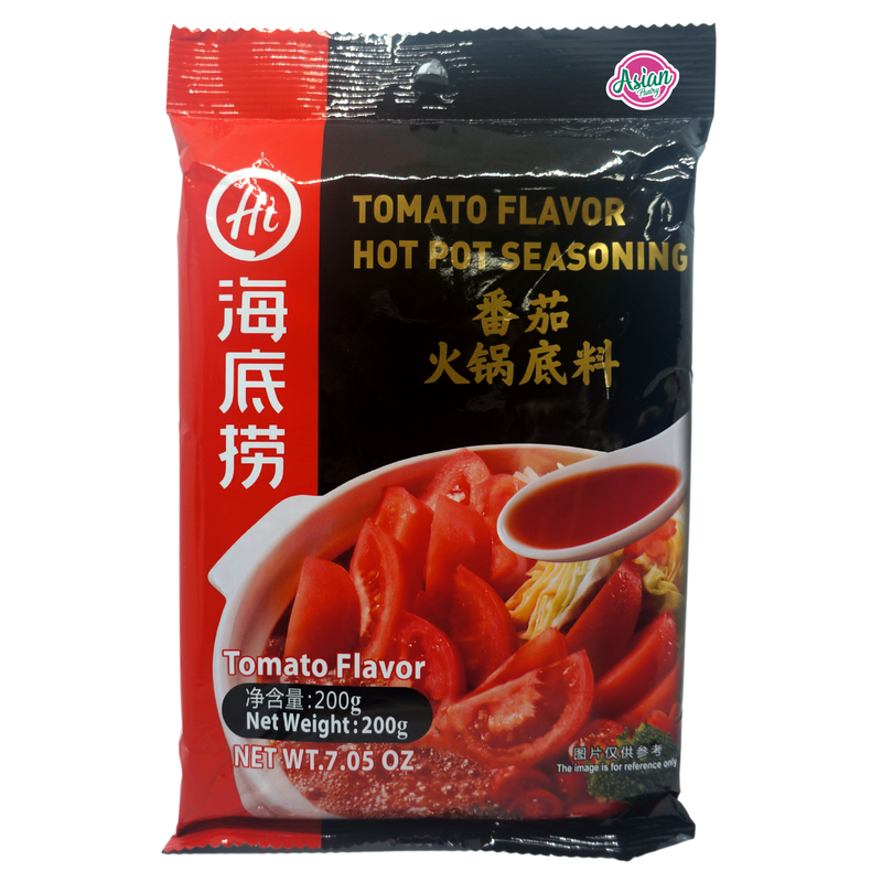 Hi Tomato Flavour Hot Pot Seasoning 200g Front