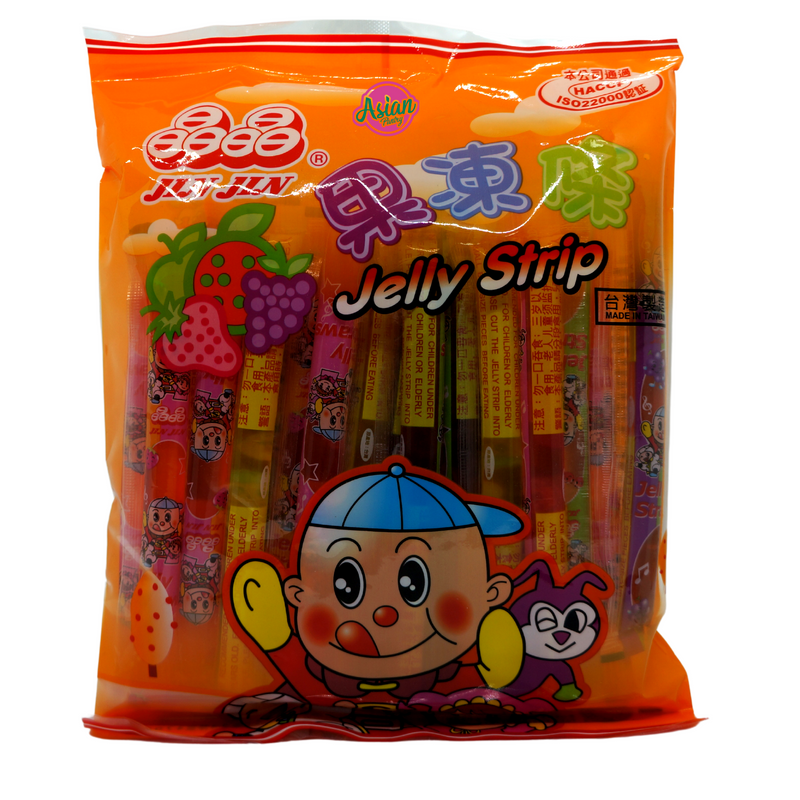 Jin Jin Assorted Jelly Sticks 470g Front