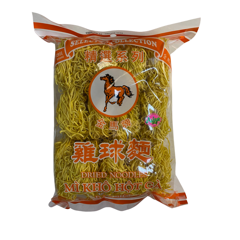 Horse Brand Dried Noodles Thin 375g Front