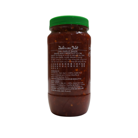 Huy Fong Chilli Garlic Sauce 510g Back