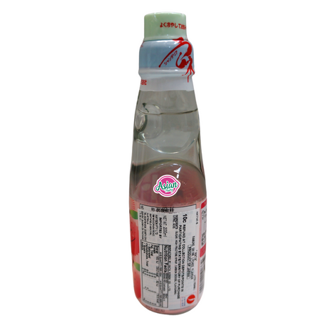 Hata Ramune Drink Lychee 200ml Back