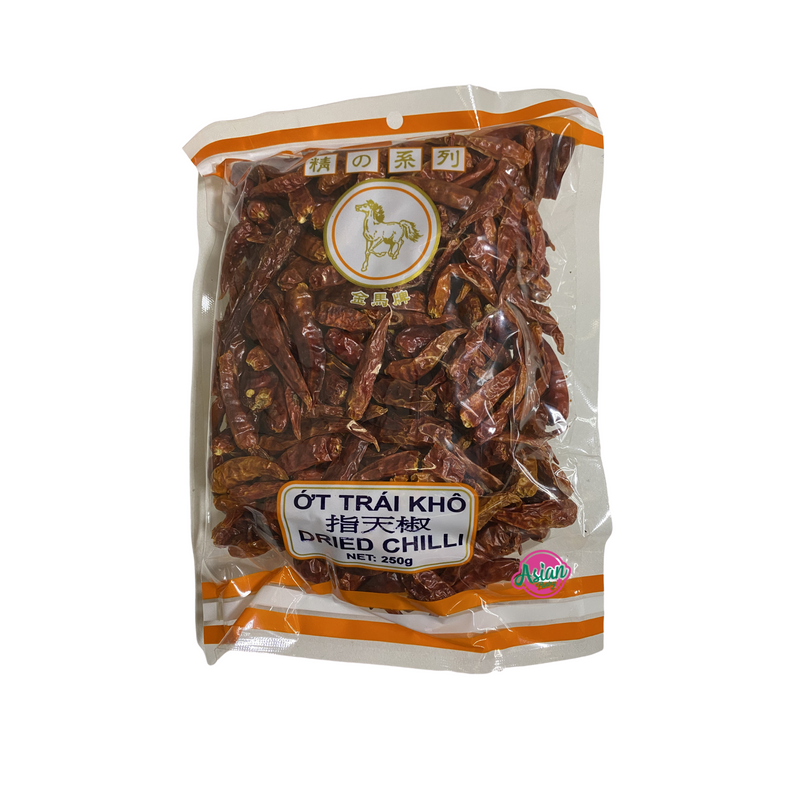 Horse Brand Dried Chilli 250g Front