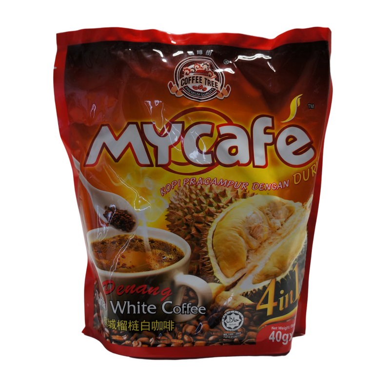 Coffee Tree My Cafe Durian Coffee Mix 600g Front