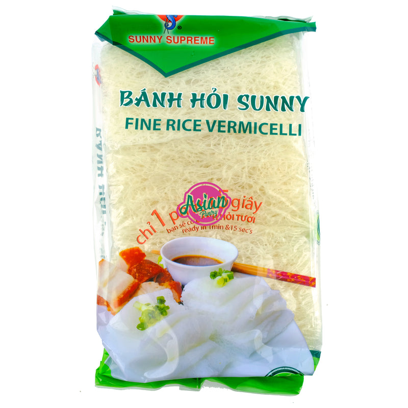 Sunny Supreme Fine Rice Vermicelli 340g Front