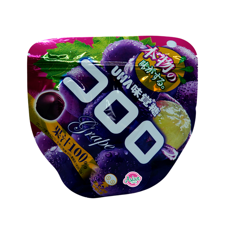 UHA Gummy Candy Purple Grape Flavour 48g Front