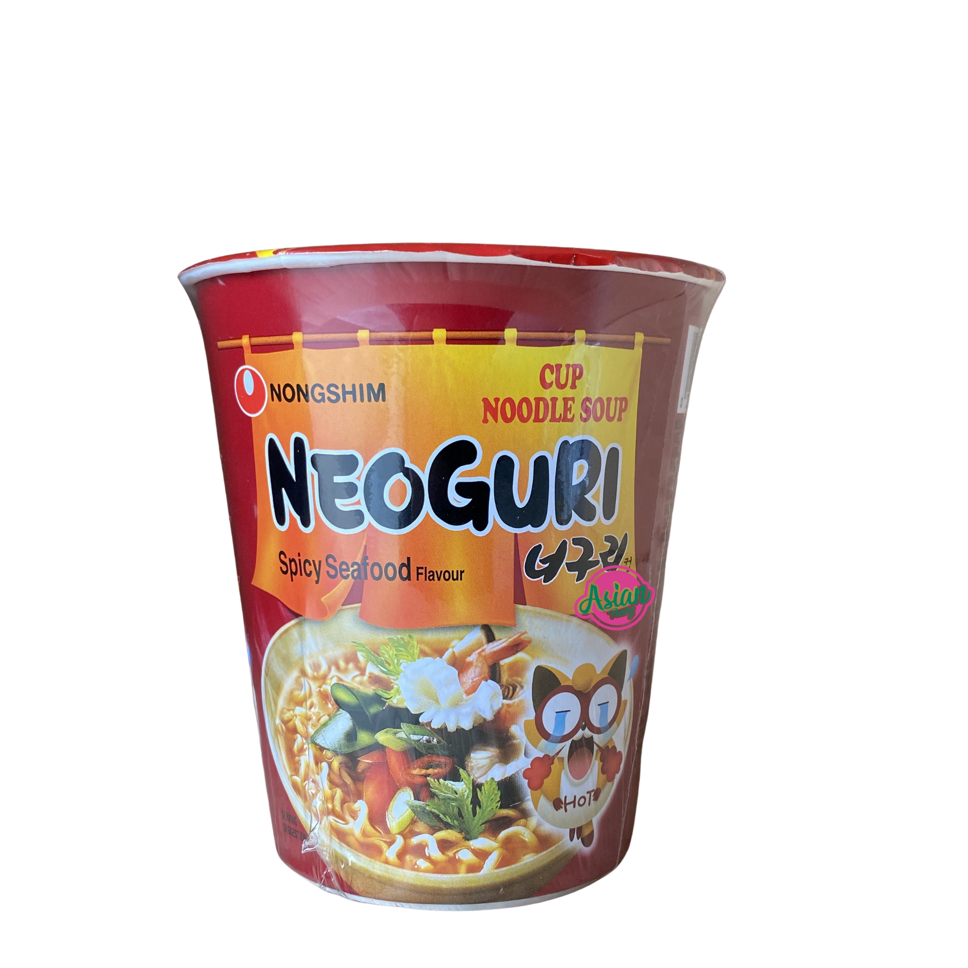 Nong Shim Neoguri Noodle Soup Seafood & Spicy 120g