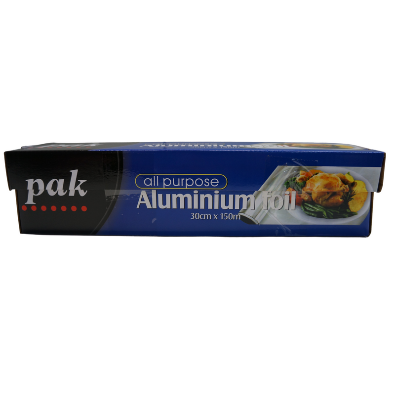 PAK Aluminium Foil 30cm x 150m 1.4kg Back