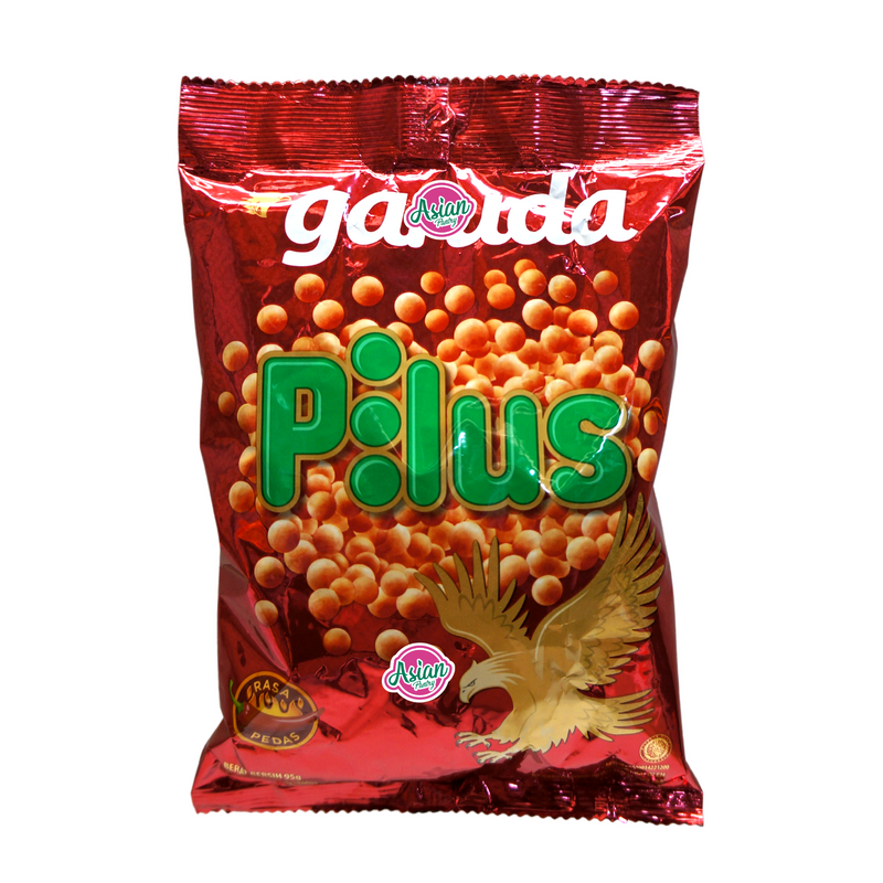 Garuda Pilus Snack Spicy 95g Front