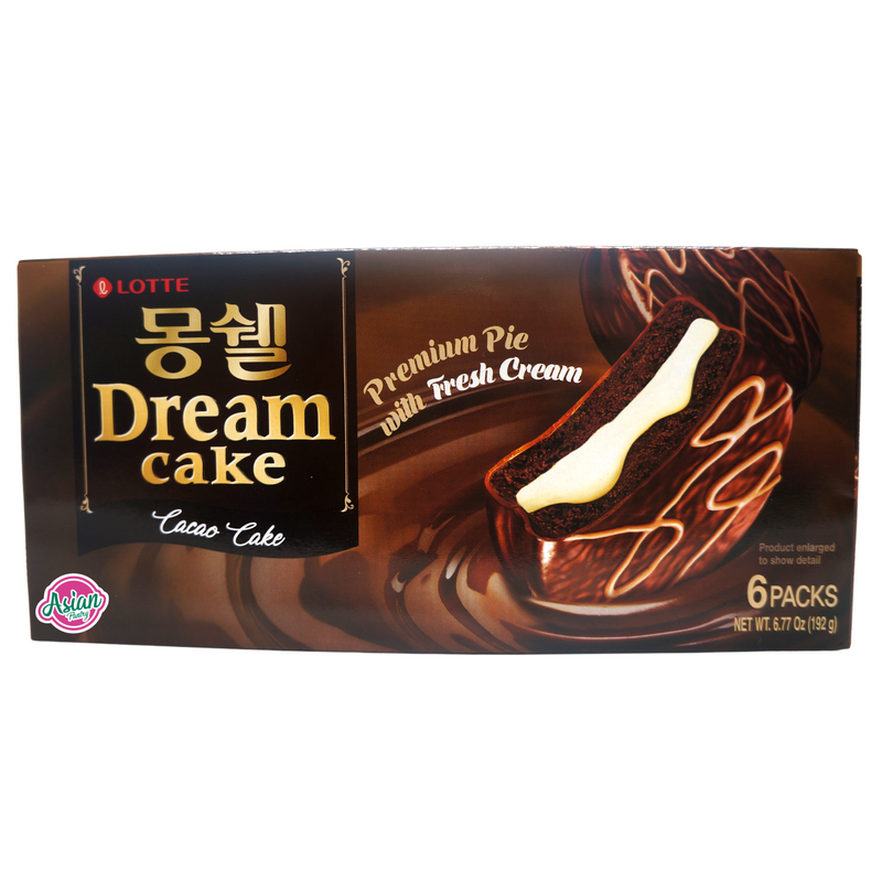 Lotte Dream Cacao Cake 6pcs 192g Front