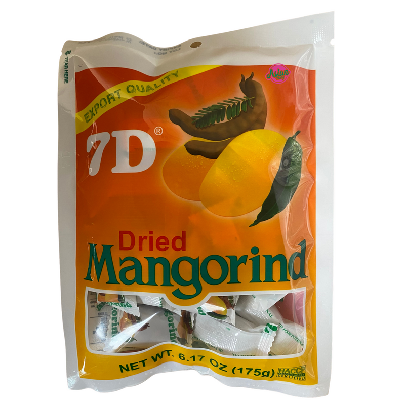 7D Dried Mangorind 175g Front