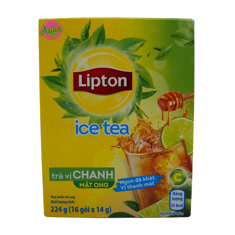 Lipton Lemon Iced Tea 16pcs 224g Front