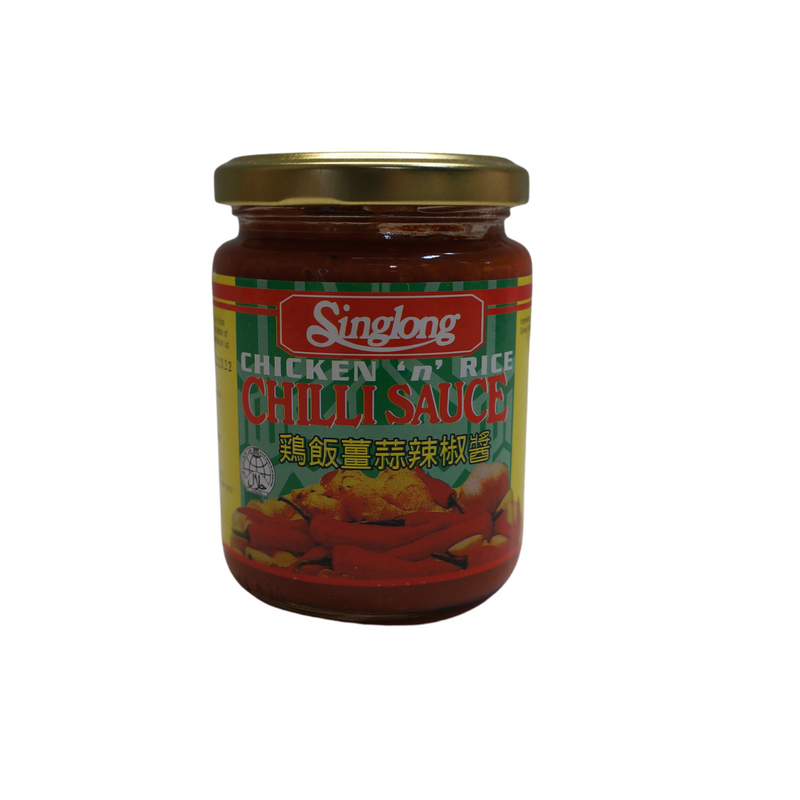 Singlong Chicken Rice Chilli Sauce 230g Front