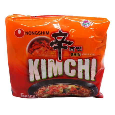 Nongshim Shin KIM CHI Ramyun 5pk 600g Front