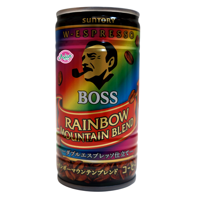 Suntory BOSS Rainbow Blend Coffee 185g Front