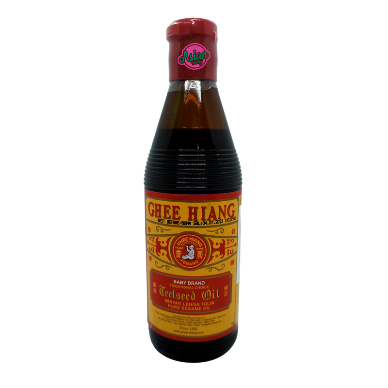 Ghee Hiang Pure Sesame Oil 330ml Front