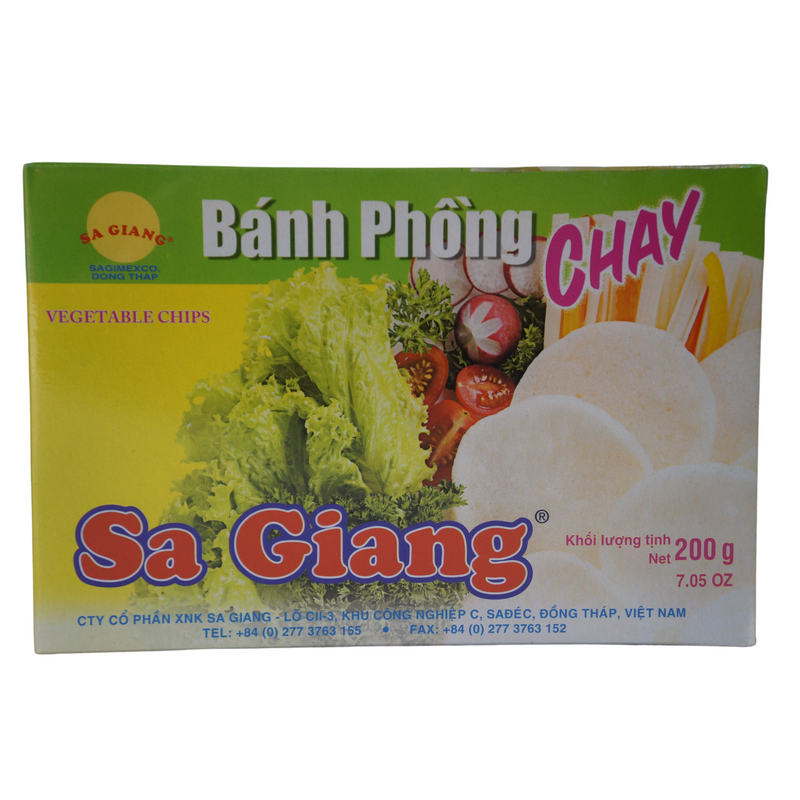 Sa Giang Vegetable Chips 200g Front