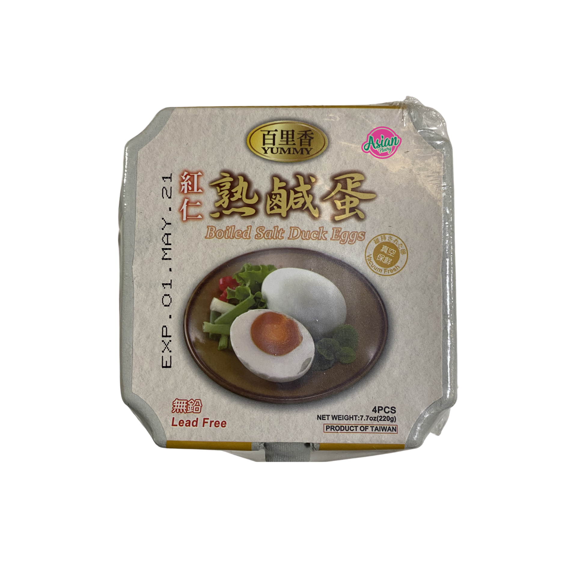 Yummy Boiled Salty Duck Eggs 220g - Asian Pantry | Asian Grocery