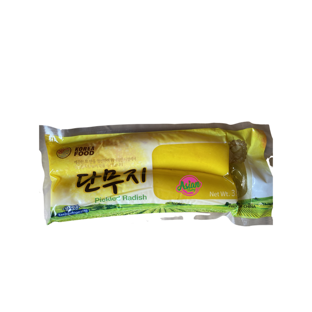 Korea Food Yellow Pickled Radish 350g Front
