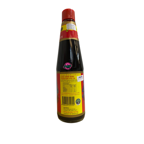 King Brand Vegetarian Mushroom Oyster Sauce 430ml Back